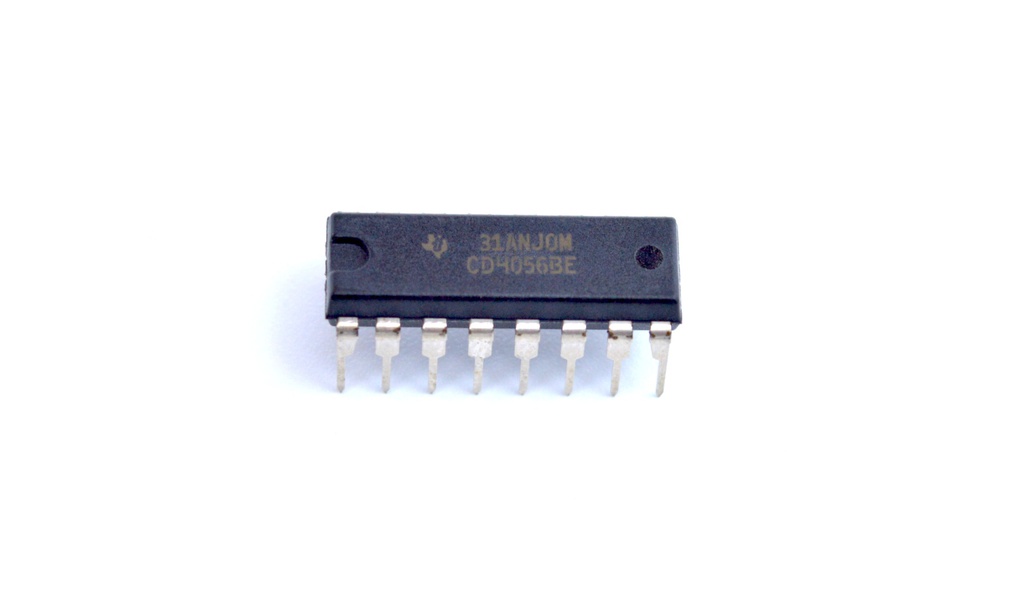CD4056BE Decodificador de BCD a 7 Segmentos CD4056 DIP-16 | Formación ...